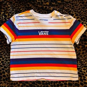VANS | Rainbow Striped Shirt
